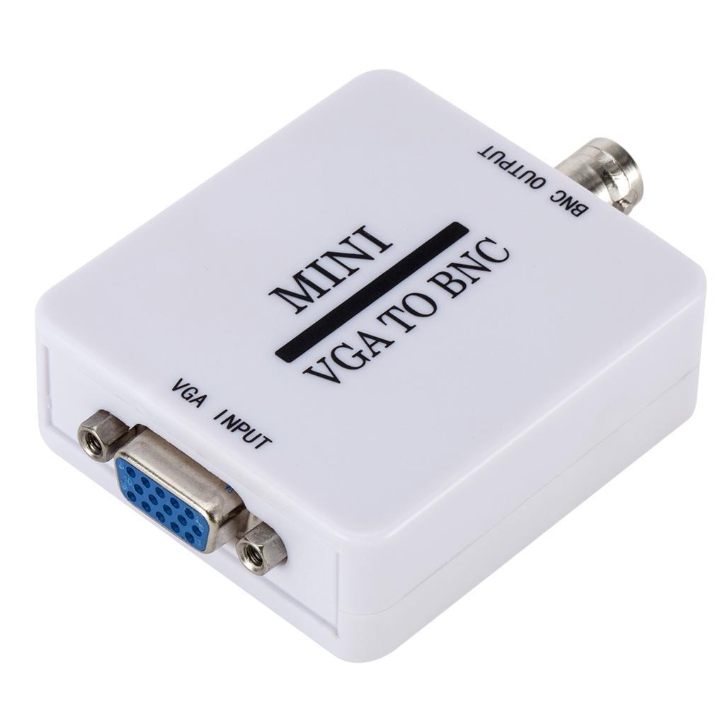 Mini HD VGA to BNC Video Digital Composite Converter Box For HDTV Monitor