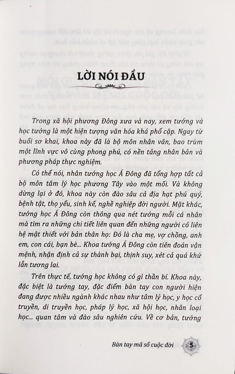 Bàn Tay - Mã Số Cuộc Đời (Tái Bản 2021)