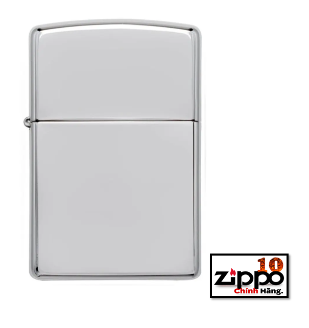 Bật lửa Zippo Armor 167 BÓNG TRẮNG VỎ DÀY-High Polish Chrome SKU- Chính hãng 100%