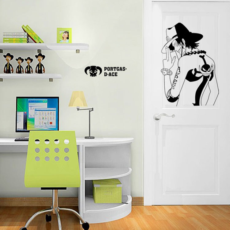 Decal 3D Anime One Piece Trang Trí Nhà Cửa - Decal Dán Tường Đảo Hải Tặc Cao Cấp AmyShop