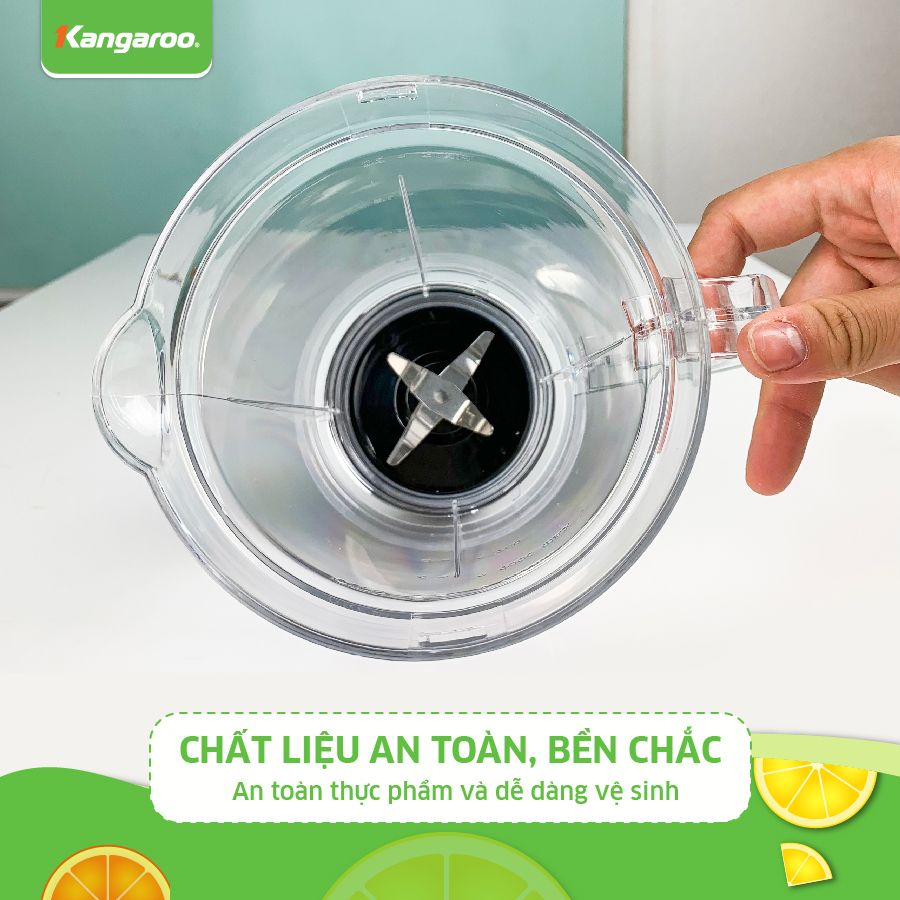 Máy xay đa năng 2 cối Kangaroo KG2B2 - Hàng chính hãng