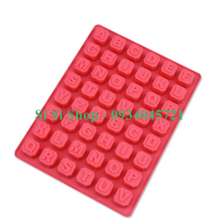 Khuôn Silicon 48 Chữ Số Ký Tự