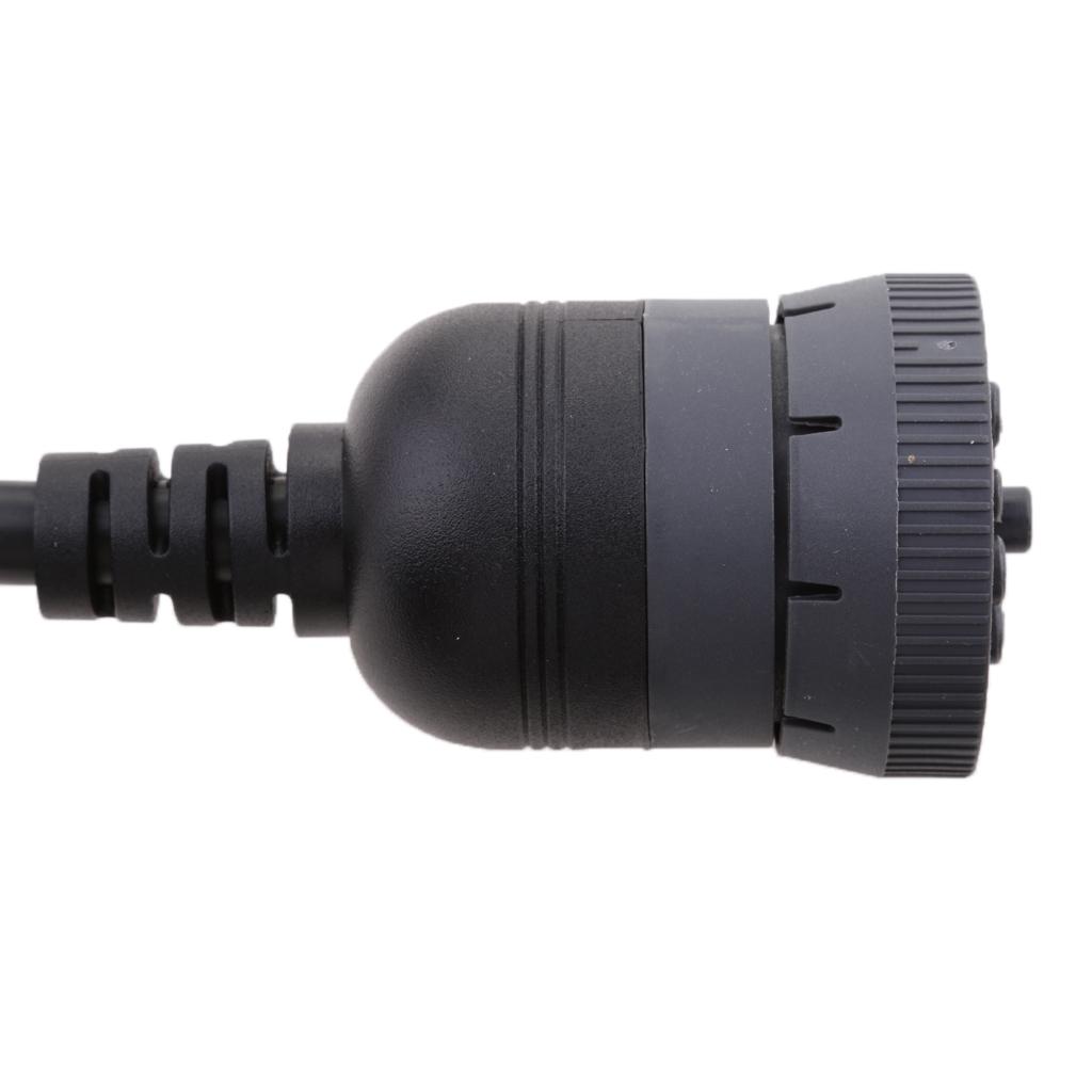 9 Pin J1939 Đến 16 Pin OBD2 OBDII Cắm Bộ Chẩn Đoán