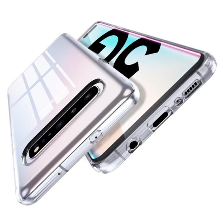 Ốp lưng dẻo silicon trong suốt dành cho Samsung S10 5G