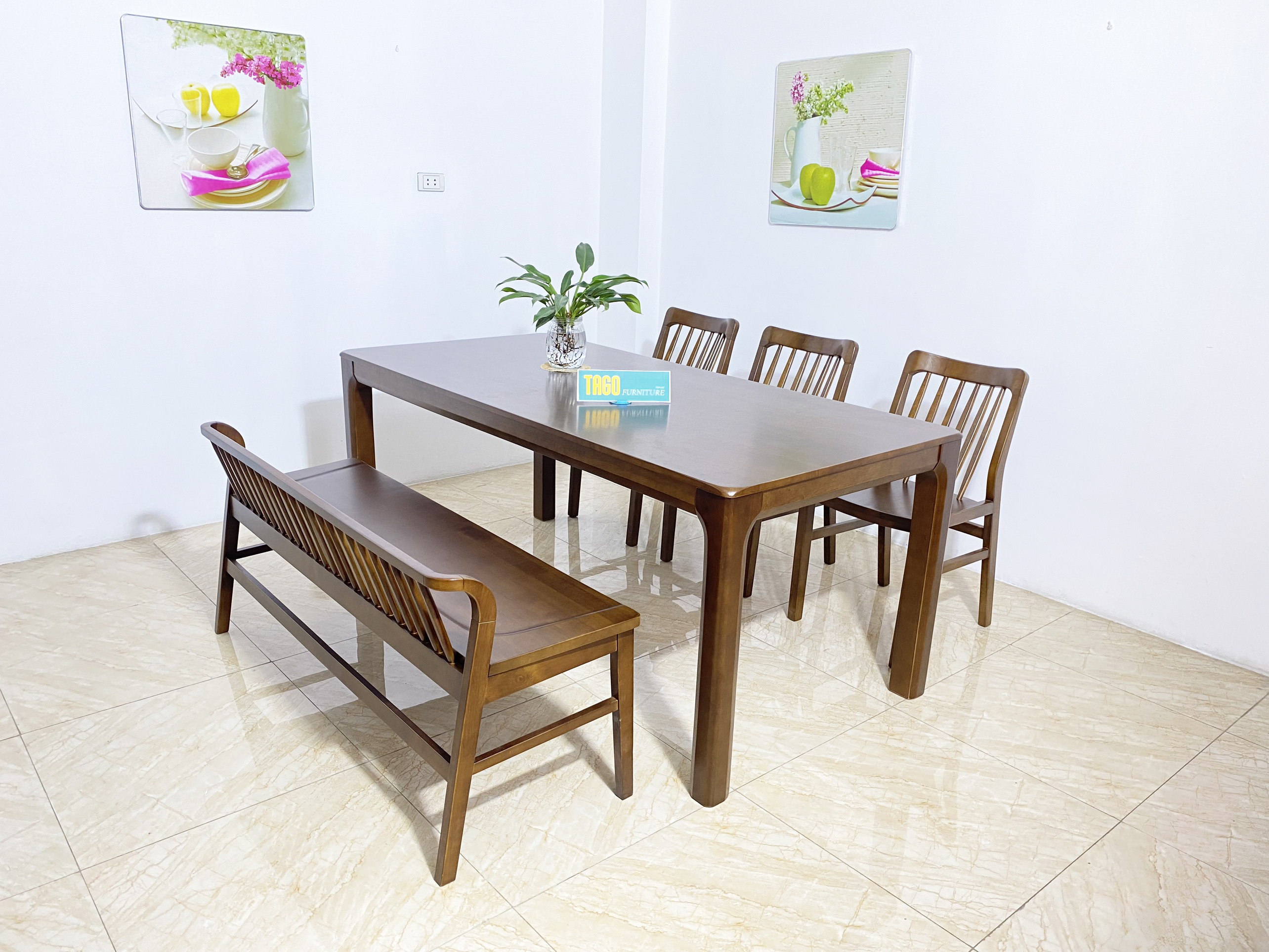 Bộ bàn ăn xuân hè 1m2