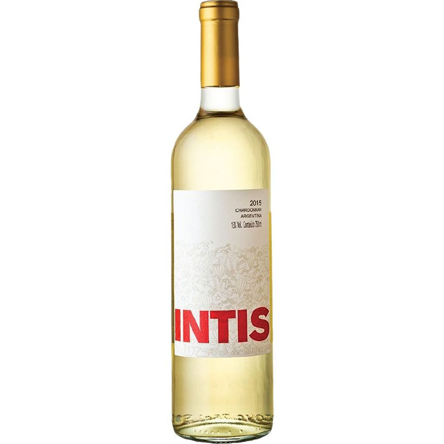 Rượu vang trắng Argentina Intis Chardonnay Chenin 750ml 12% - 14% Không hộp