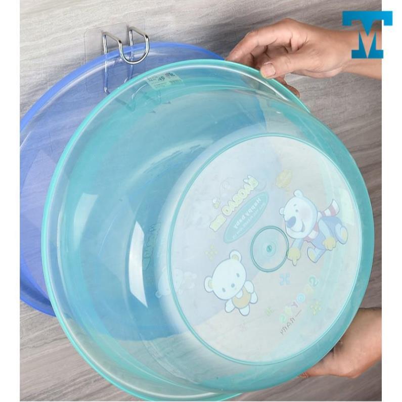 Móc treo chậu dán tường, treo thau chậu gọn gàng nhà tắm