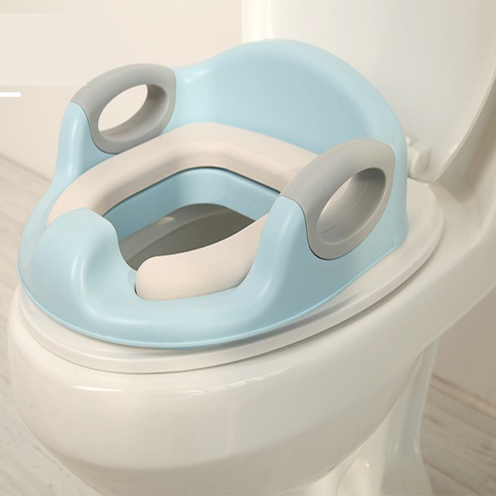 Bệ lót bồn cầu cho bé,Bệ ngồi toilet cho bé,Có tựa lưng, Tay Vịn,Chất liệu nhựa PP rất an toàn không độc hại cho da bé,Đệm cao su Chống Nước bền,êm mềm,chống trơn trượt,Khóa Chắc Chắn-BLBC-TP