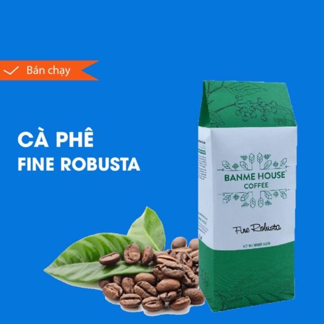 Cà phê Nguyên chất Fine Robusta gói 500gr