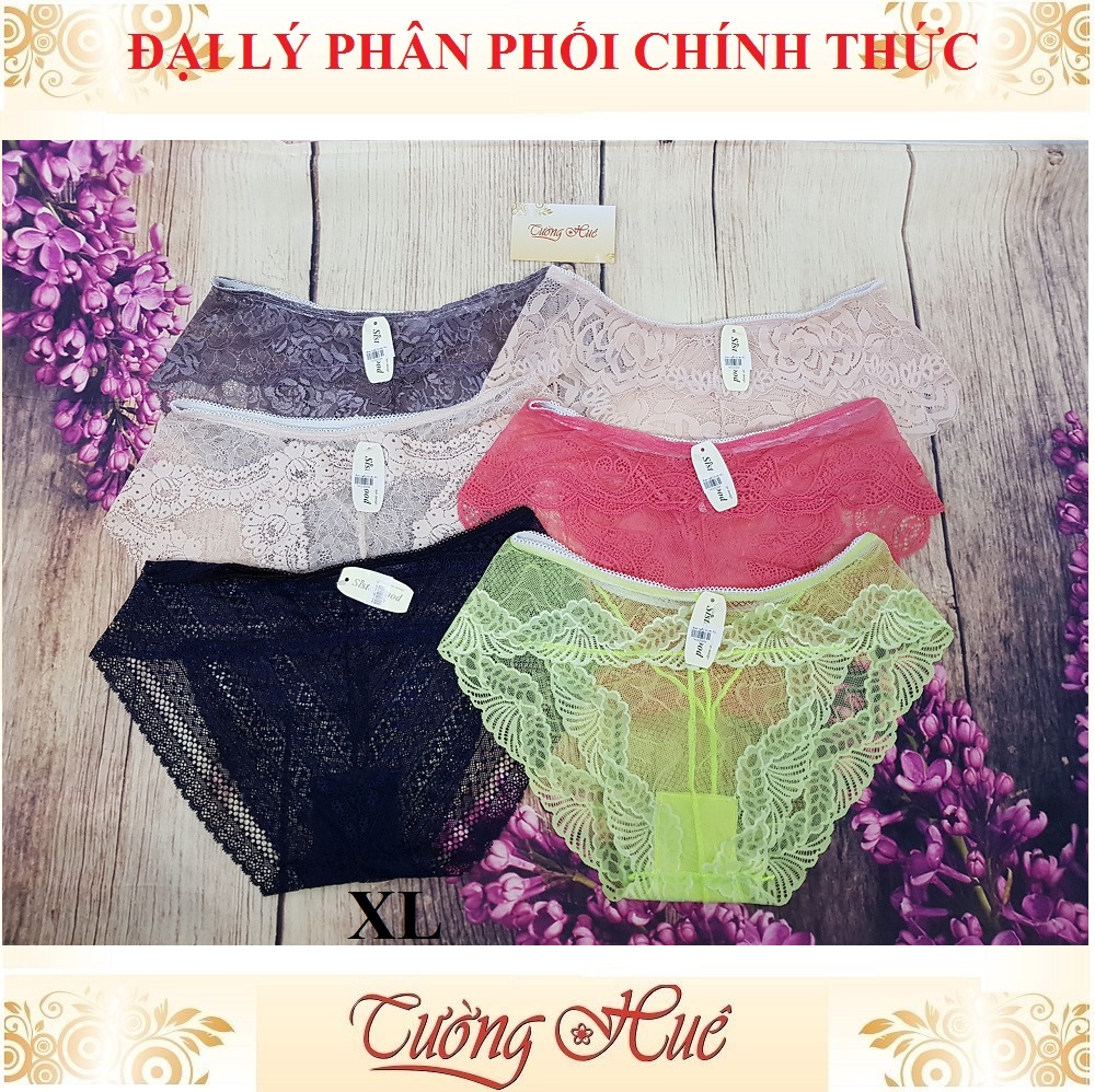 Quần lót nữ ren, màu ngẫu nhiên size XL.