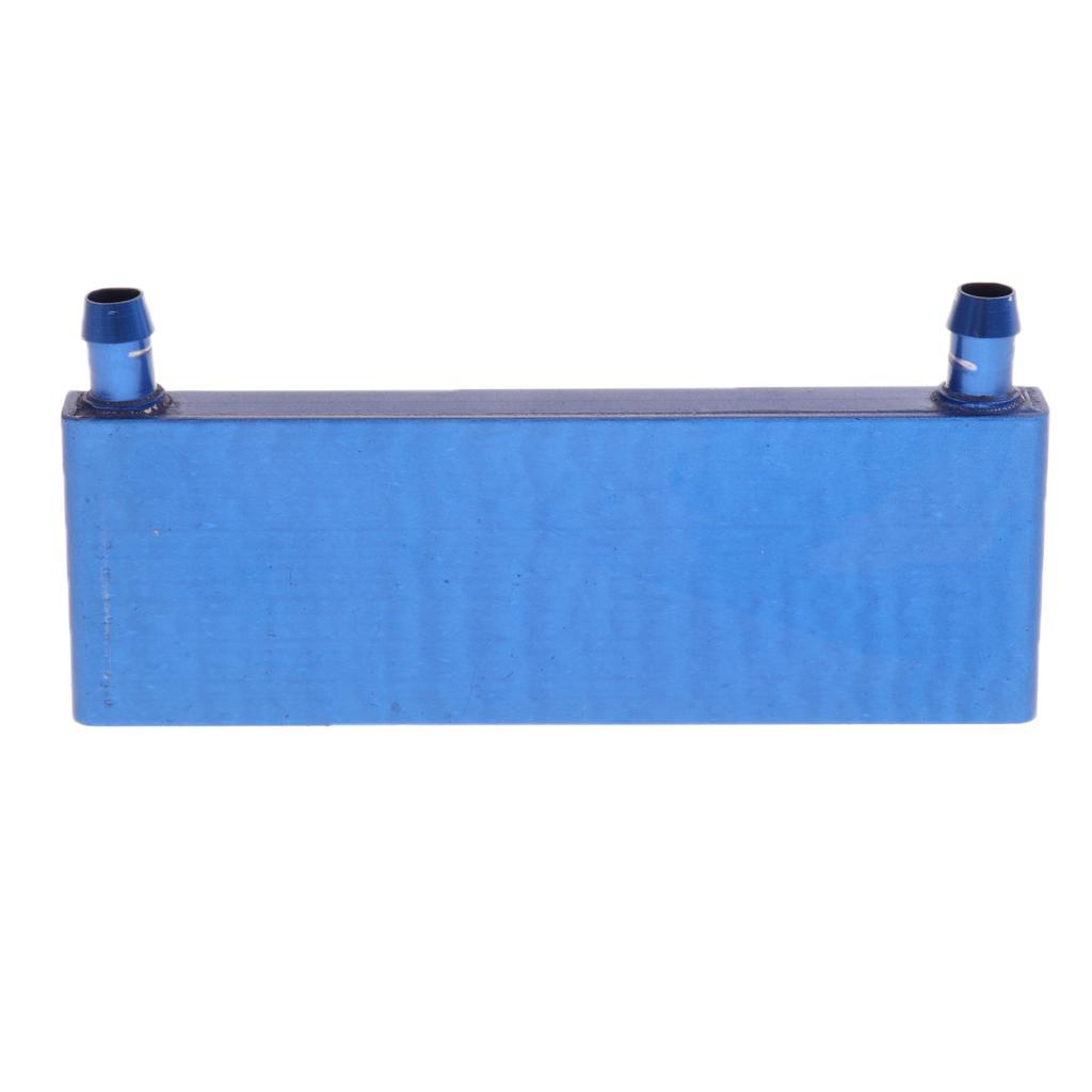 Aluminum Water Cooling Block 40x120mm Liquid Water Cooler System for CPU Graphics Radiator Heat Sink T40120C