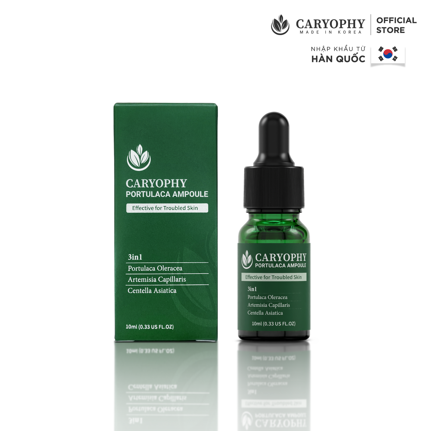 Serum ngừa mụn Caryophy Portulaca Ampoule (10ml)