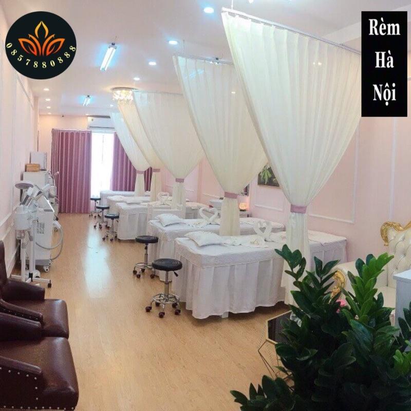 Rèm Voan spa ngang 3m cao 2,7m , rèm voan đẹp