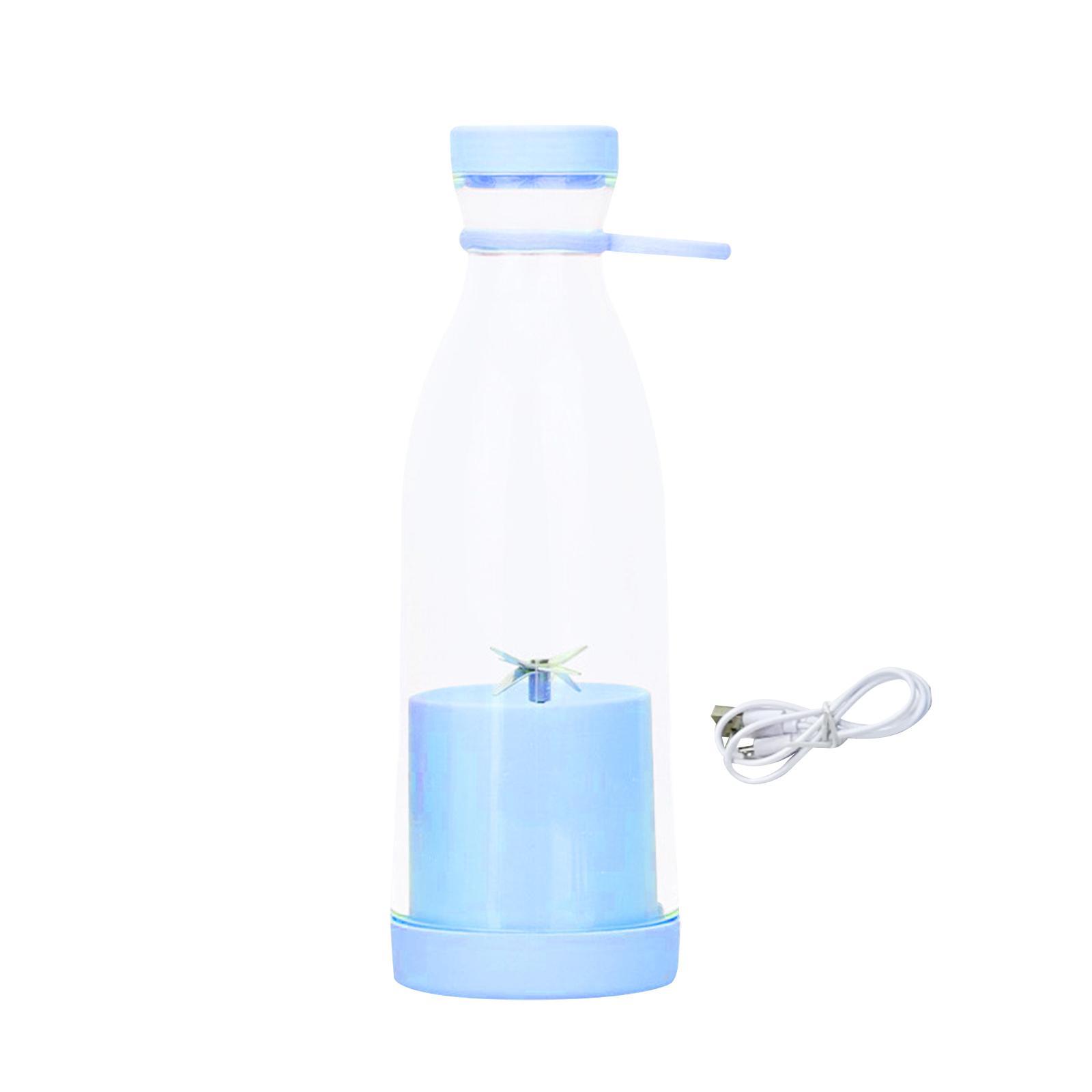 Electric Juicer Juice Mixer Portable Blender Multifunctional Office 6 Blade Personal Travel Blender Juicer Cup with Lids for Watermelon BBQ