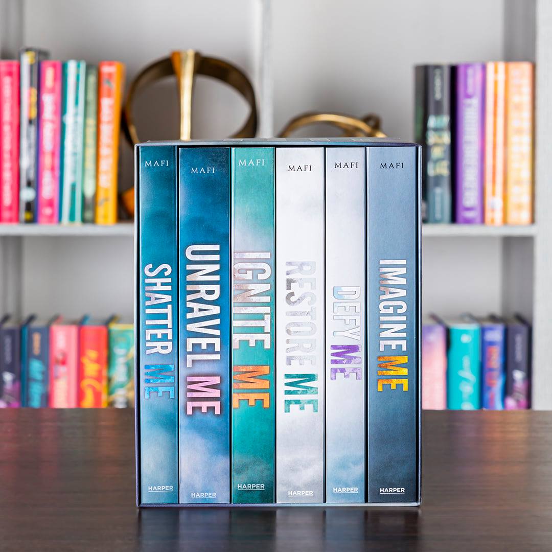 Sách - Shatter Me Series 6-Book Box Set: Shatter Me, Unravel Me, Ignite Me, Restore Me, Defy Me, Imagine Me