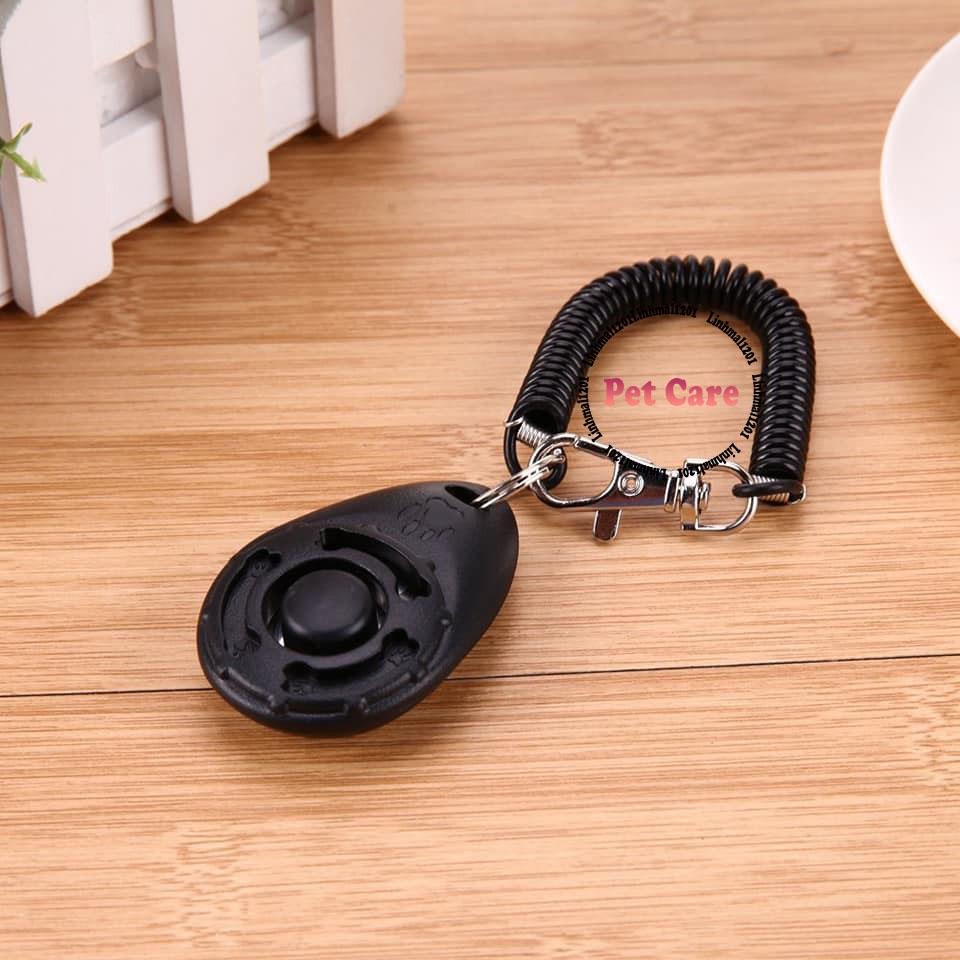 Clicker huấn luyện thú cưng màu ngẫu nhiên