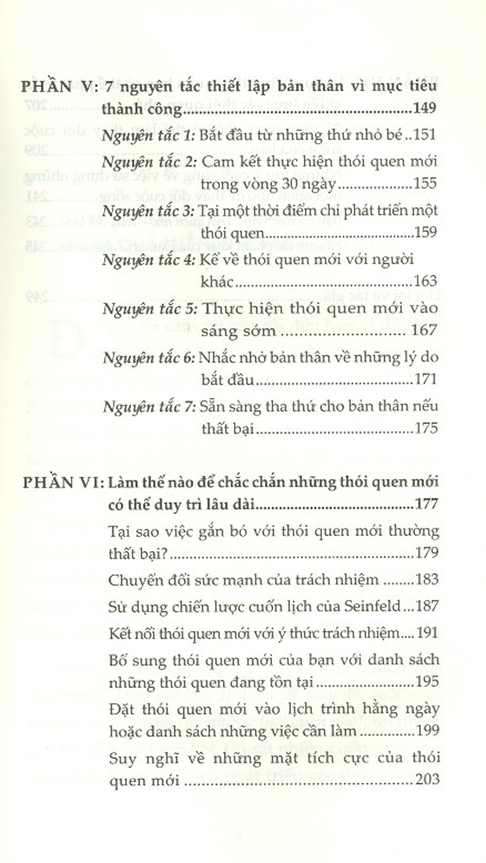 Thói Quen Nhỏ Thay Đổi Lớn