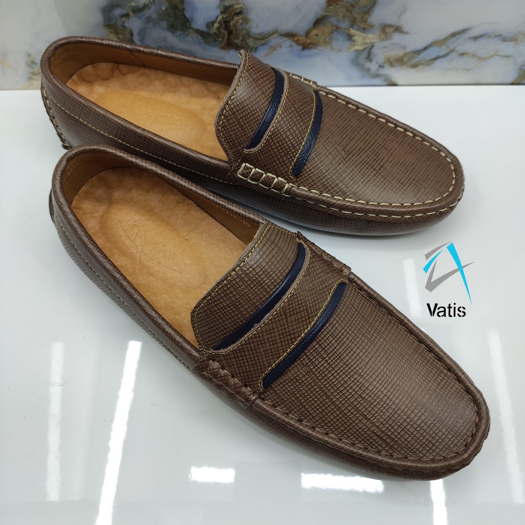 GIÀY LƯỜI DA BÒ CAO CẤP VATIS VA2032