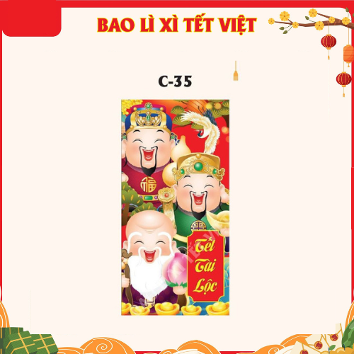 Bao Lì Xì 2023 Set 10 cái