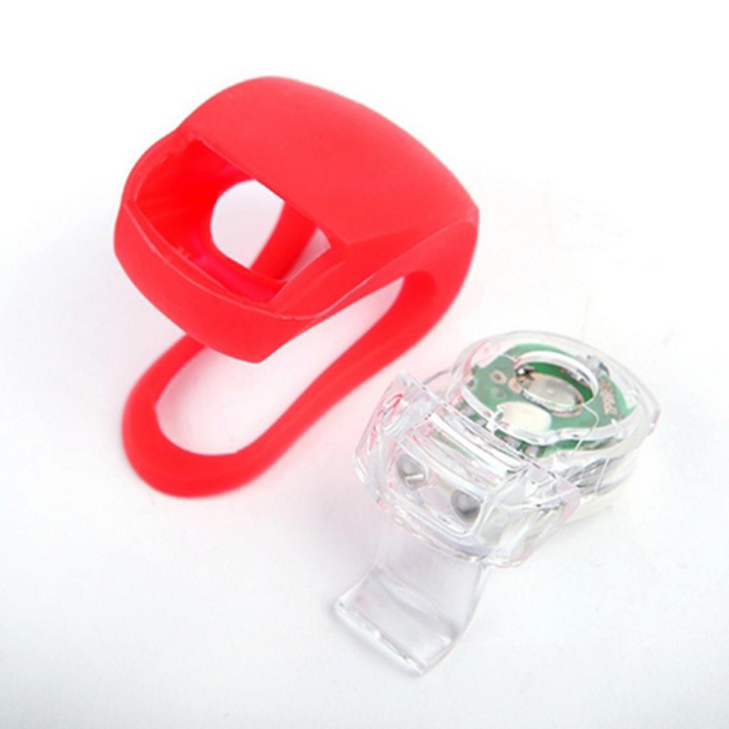 3x LED Bicycle Light Waterproof Front Rear, 3 Brightness Modes, for VTC Cycling Stroller Camping
