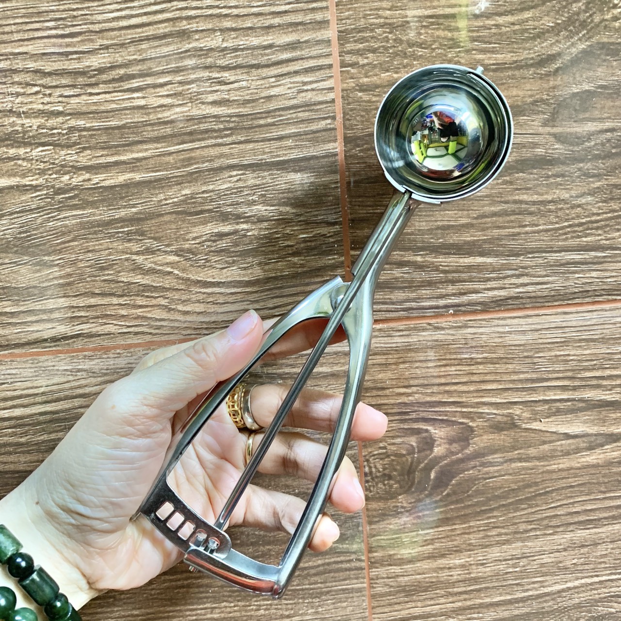 Muỗng múc kem inox