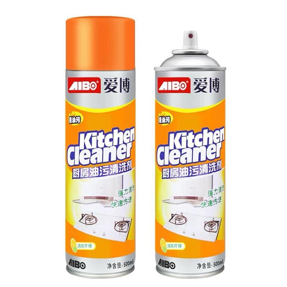 Chai xịt bếp đa năng siêu sạch, bình xịt bếp Kitchen Cleaner, tẩy bếp kitchen, tẩy đa năng chai 500ml