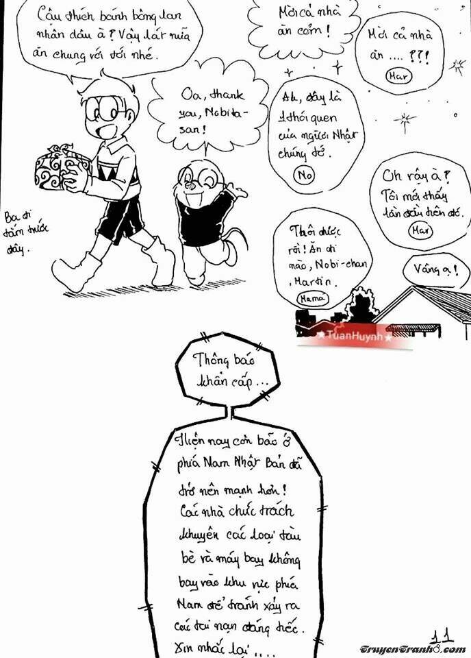 doraemon fan-made : nobita và cuộc phiêu lưu đến hòn đảo bị mất chapter 1 13