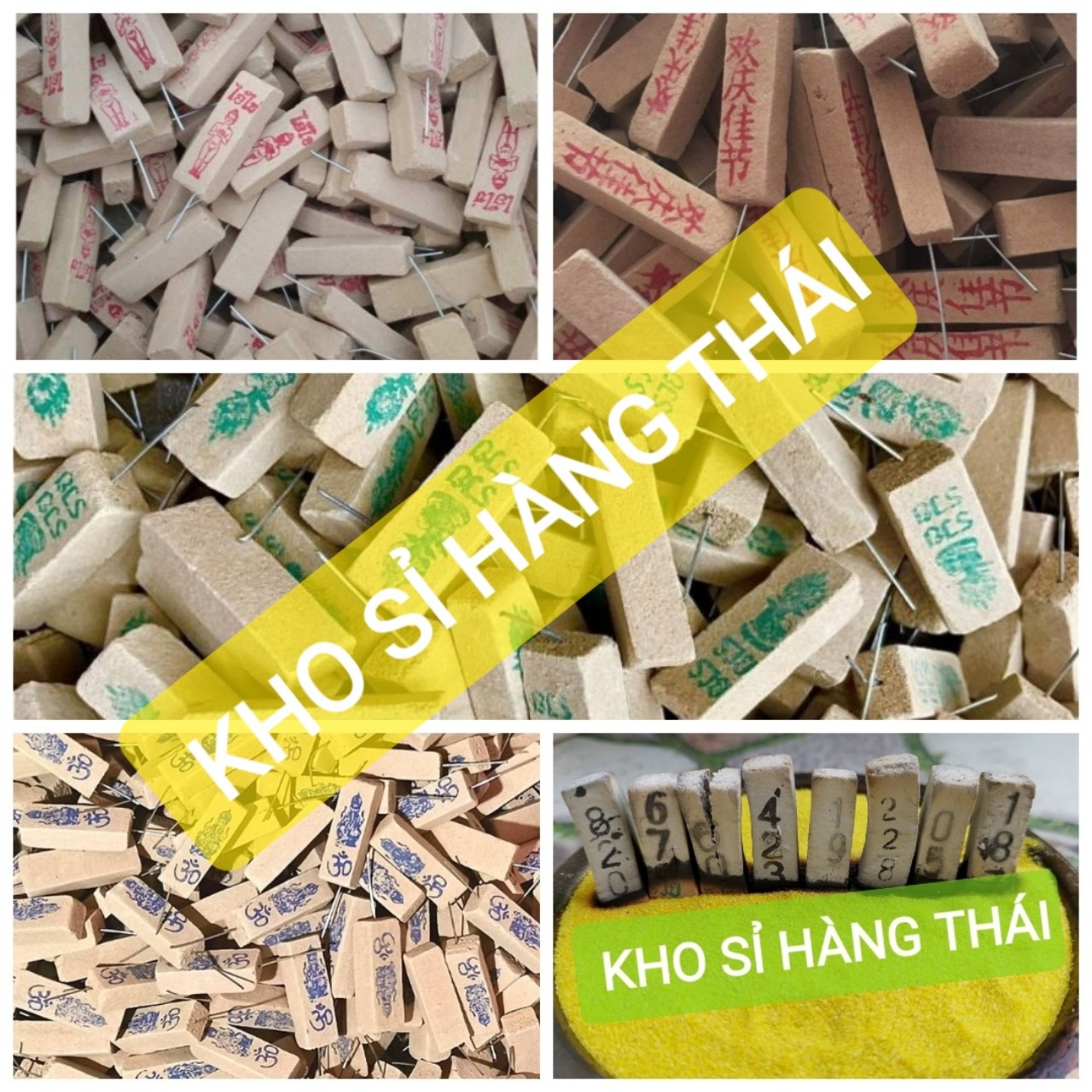 Nhang thái lan (10 viên tặng 1 viên) xin số đề tài lộc đã phép hương