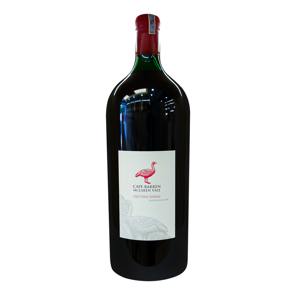Rượu Vang Đỏ Cape Barren Old Vine Reserve McLaren Vale Shiraz 6L 15.2% - Úc - Hàng Chính Hãng