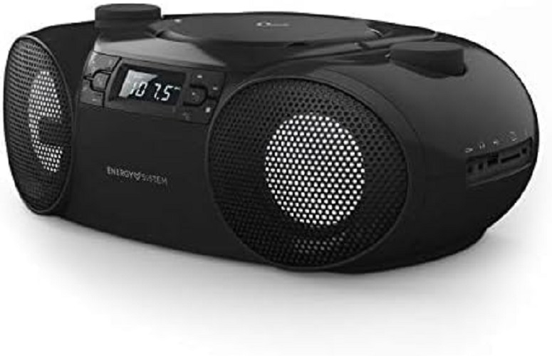 ĐÀI ĐĨA CD , USB ,RADIO , BLUETOOTH ENERGY SYSTEM BOOMBOX 6 âm thanh lớn , hàng châu âu