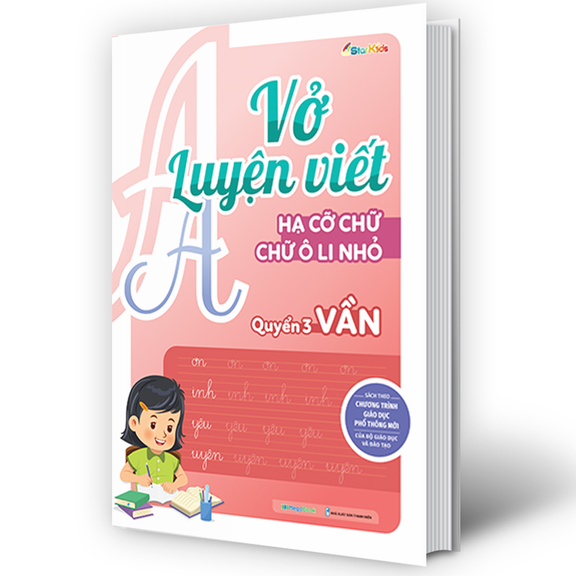 Sách - Vở luyện viết hạ cỡ chữ hoa