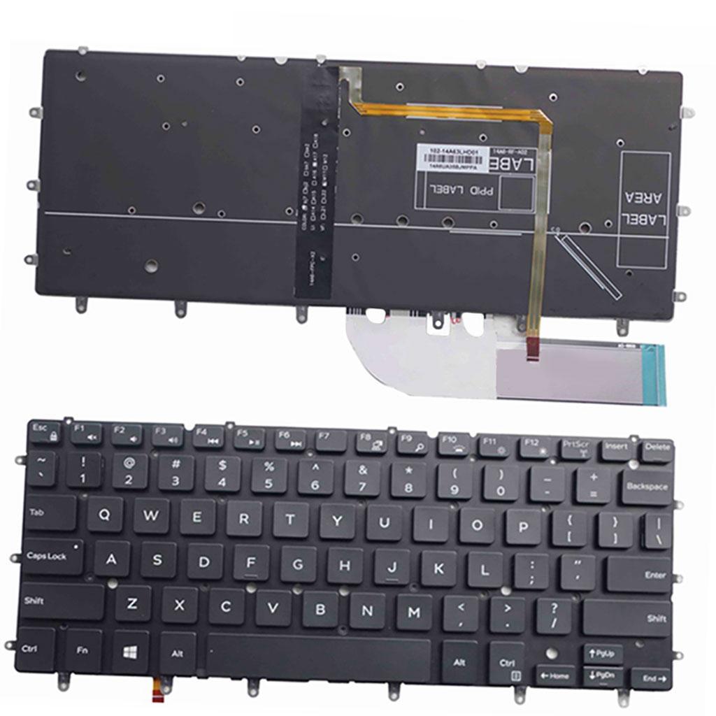 Backlit Keyboard Layout for XPS 13 9343 9350 9360 Computers PC