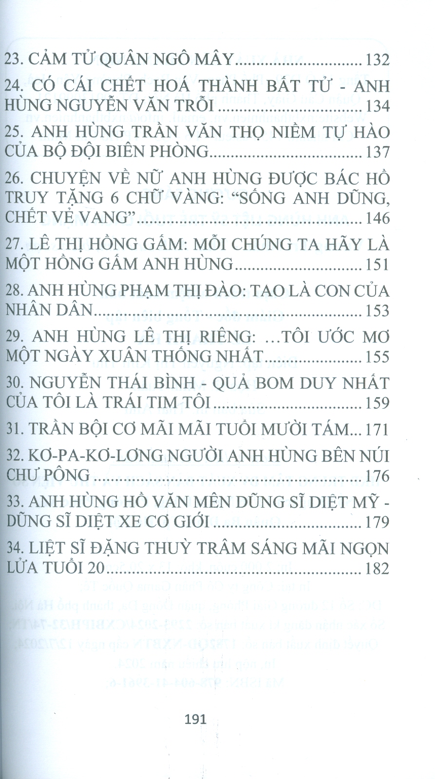 Gương Sáng Anh Hùng Liệt Sỹ Trẻ Tuổi Cách Mạng