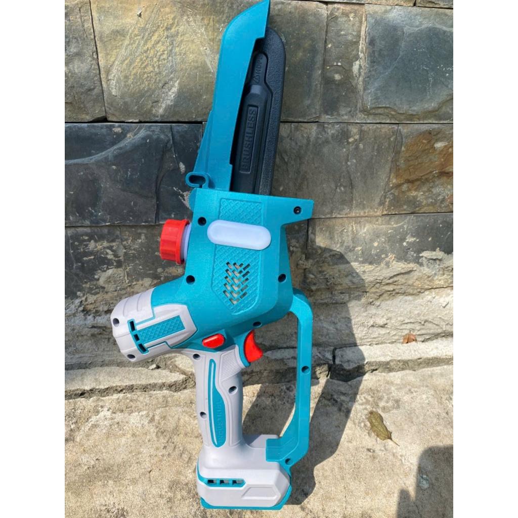 MÁY CƯA XÍCH MINI KHÔNG CHỔI THAN DÙNG PIN 20V TGSLI20662 TOTAL -HÀNG CHÍNH HÃNG