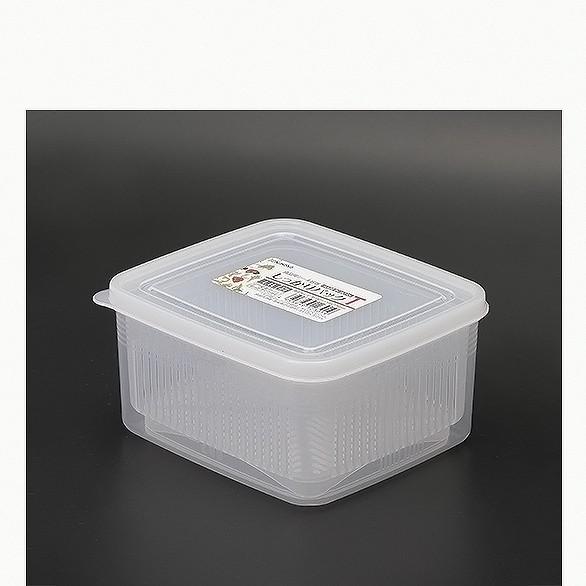 Hộp đựng kèm rổ đựng ráo nước 1.1l