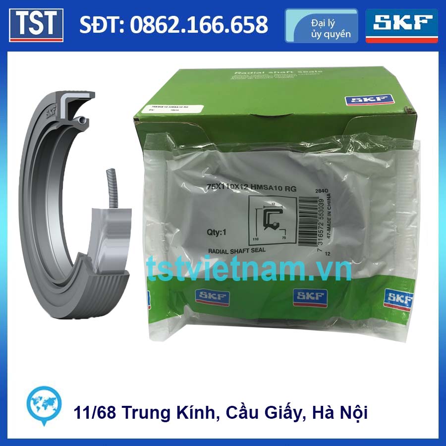 Phớt chắn dầu SKF 75x110x12 HMSA10 RG