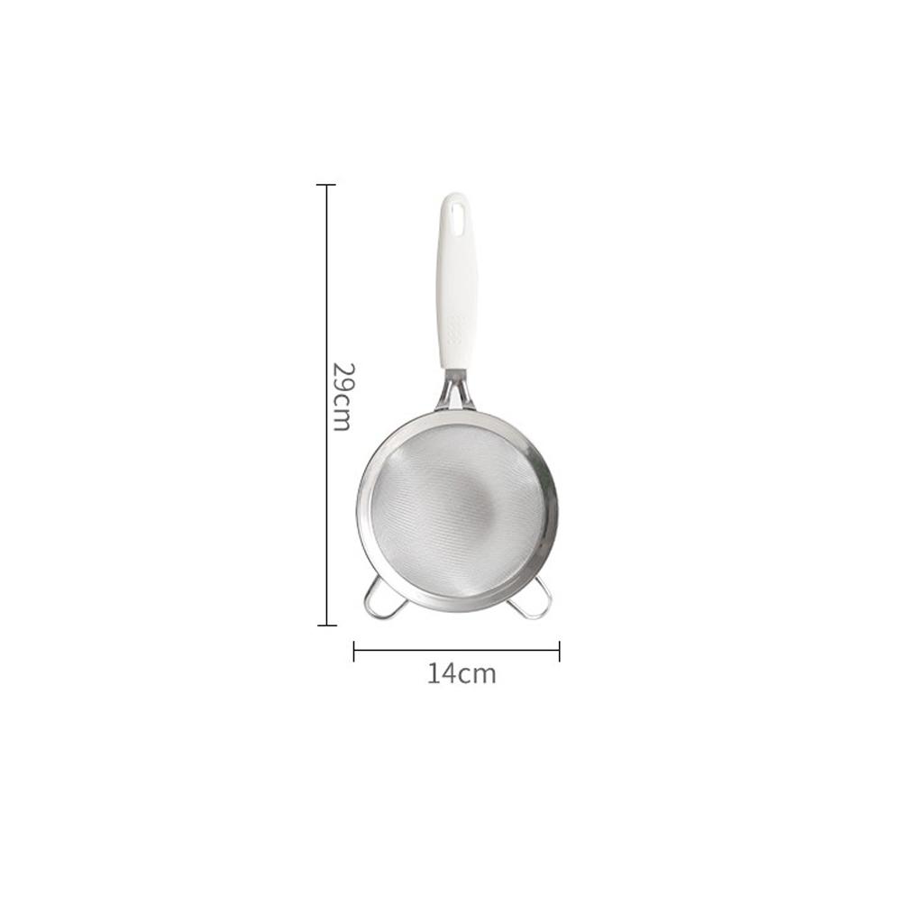 Skimmer Strainer Stainless Steel Spoon Soup Mesh Filter Kitchen Cooking