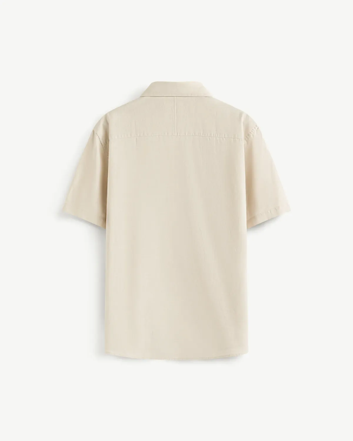 Áo sơ mi tay ngắn nam cotton linen Form Regular - RT 10S25SHS004 | ROUTINE CÀ MAU