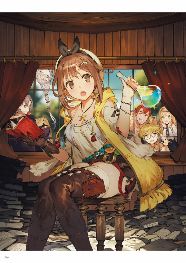 Atelier Ryza: Ever Darkness & The Secrect Hideout Official Visual Collection (Japanese Edition)