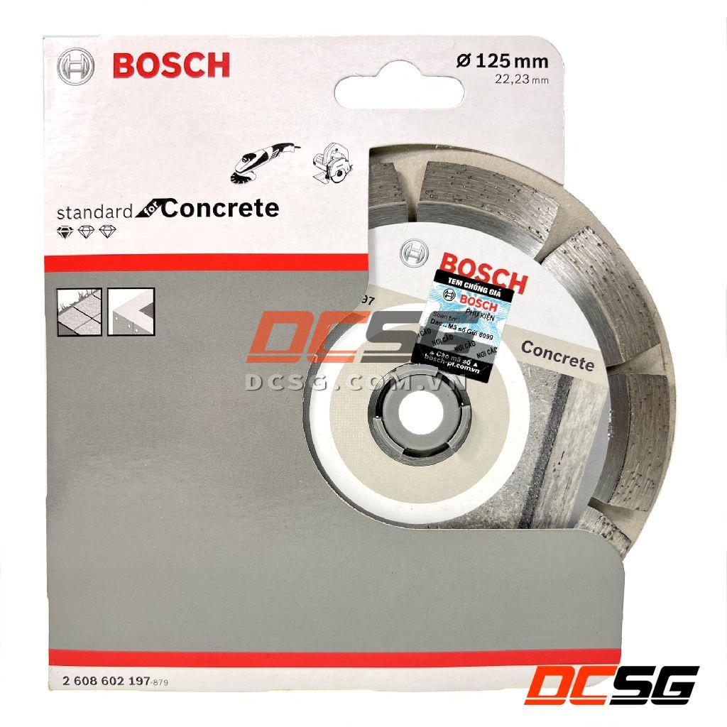 Đĩa cắt kim cương cho bê tông 125x22.23mm Bosch 2608602197 | DCSG