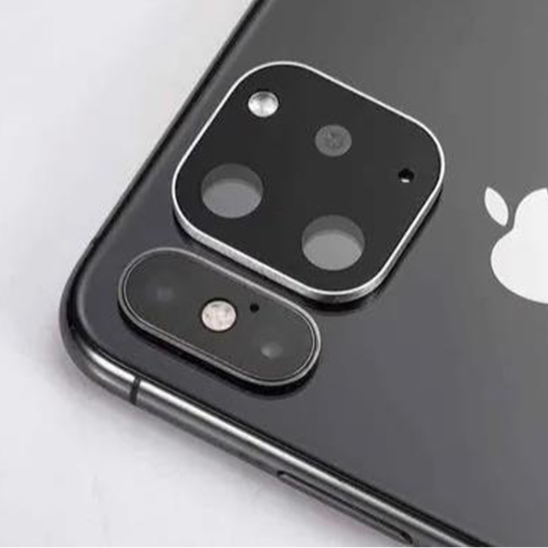 Miếng Dán Camera Cho iPhone X,Xs,Xs Max biến cụm camera máy thành cụm camera 3 cam giống như iphone 11 - độ vỏ lên iphone 11