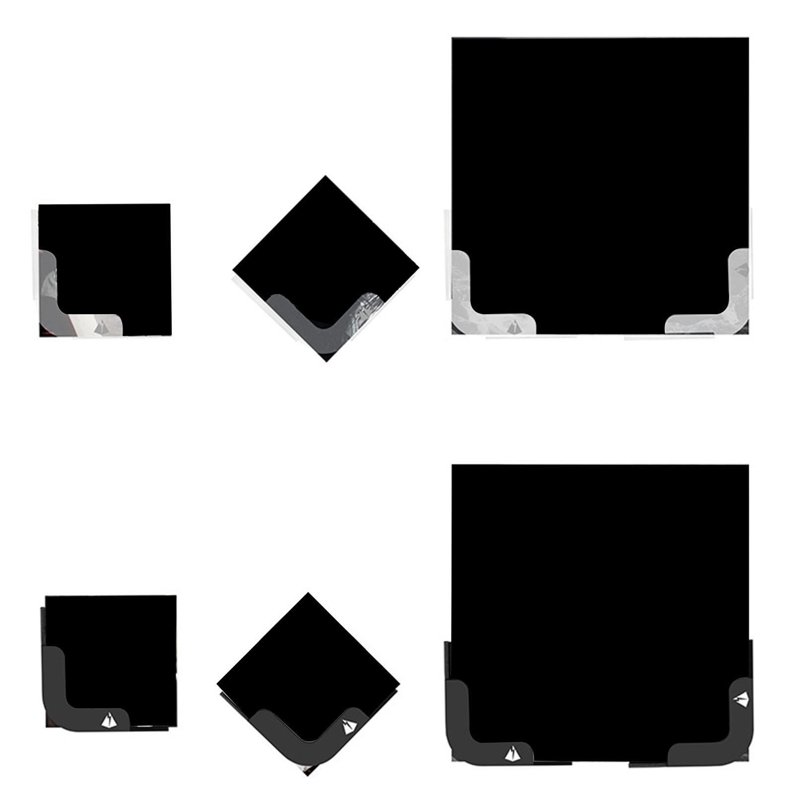 2Pcs Wall Mount Media Display Rack Holder Rack Stand Disk Case Display