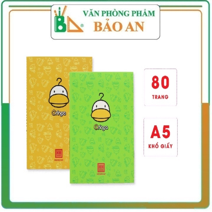 Sổ May Gáy Oringa A5 HH 80 Trang – 4601 Gáy Vở Được May Chắc Chắn Còn Giúp Bạn Dễ Dàng Lật Mở, Gập Sổ Tiết Kiệm Không Gian Dễ Dàng Trong Ghi Chú