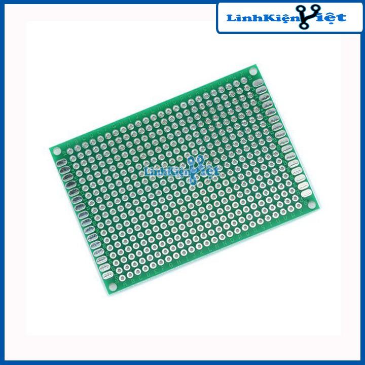 PCB ĐỤC LỖ 5X7 Cm- XANH TỐT