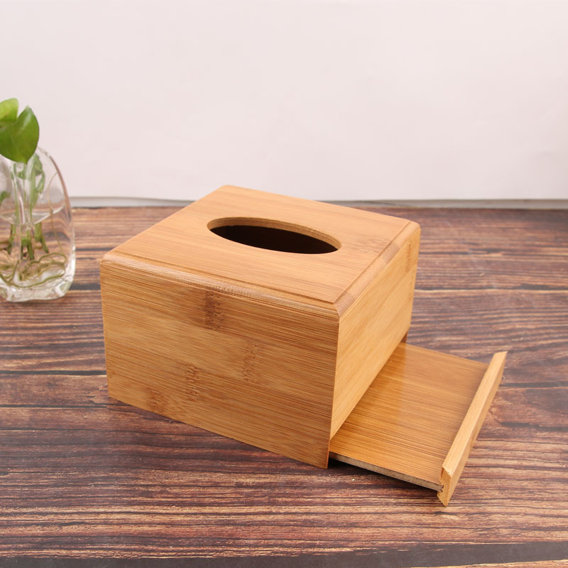 Hộp Đựng Khăn Giấy Chữ Nhật Và Vuông Làm Từ Gỗ Tre Trúc Hàng Việt Nam Sản Xuất - VN Bamboo and Craft