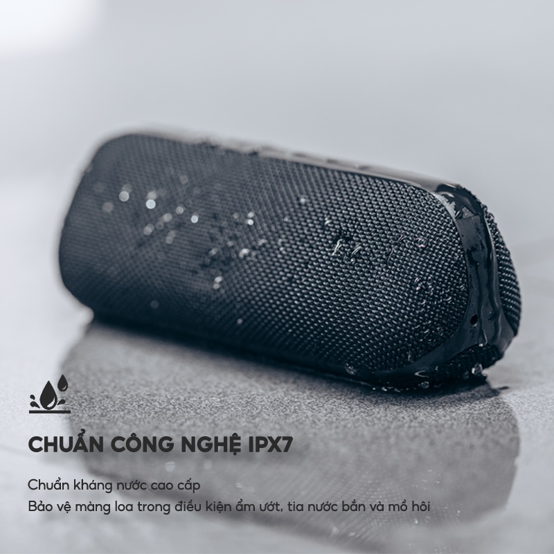 Loa Bluetooth Không Dây Du Lịch HAVIT M69 Công Suất 2x8W, Màng 48mm Âm Bass Chắc, Kháng nước IPX7 - Hàng Chính Hãng