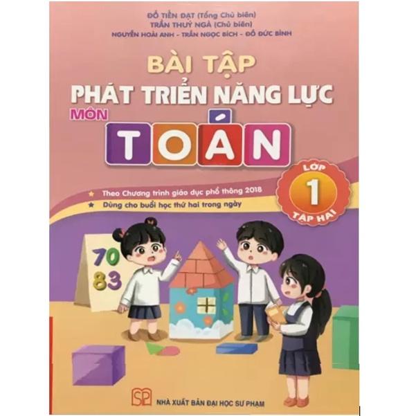 Sách - Bài tập phát triển năng lực môn Toán lớp 1 tập 2