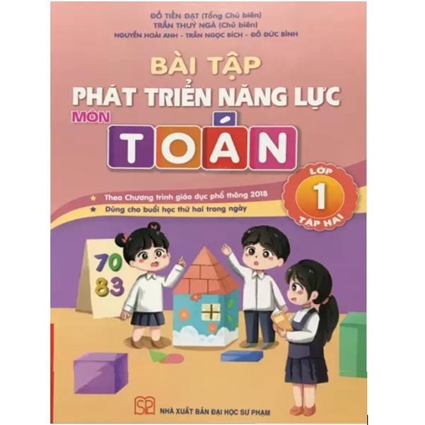 Sách - Combo Bài tập phát triển năng lực môn Toán lớp 1