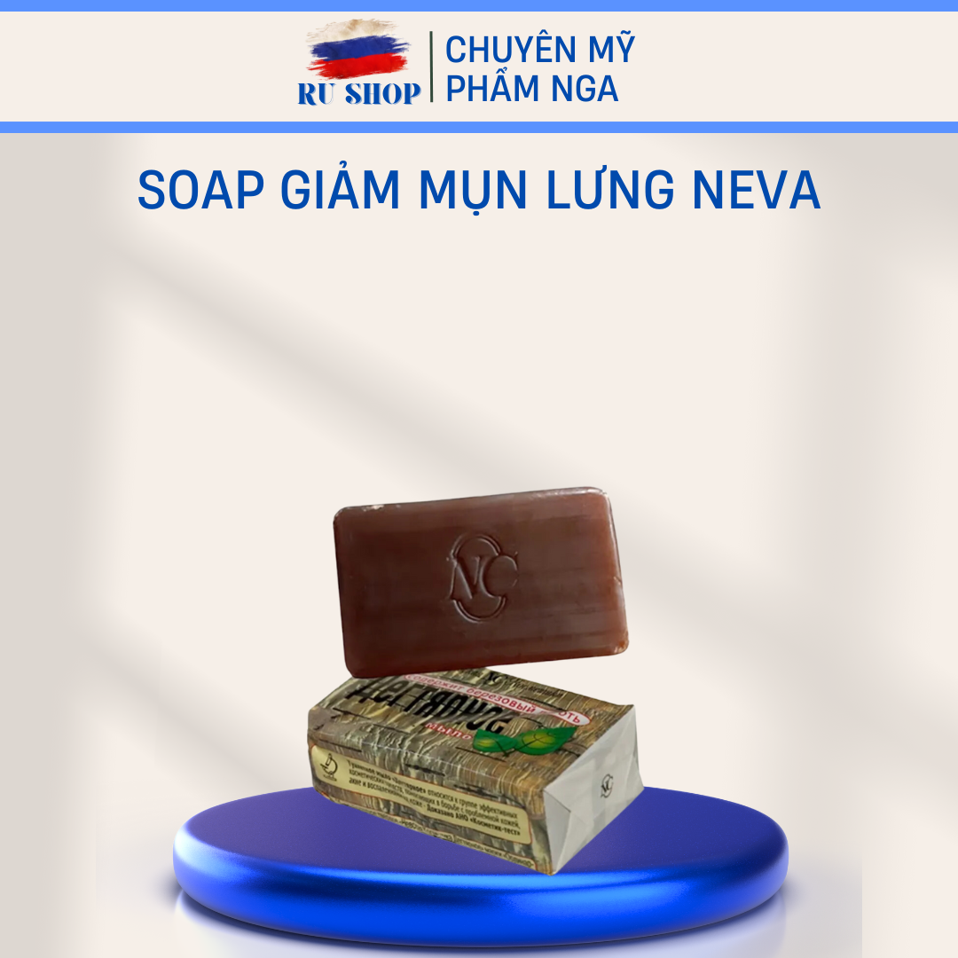 Xà phòng giảm mụn lưng viêm nang lông - Nội địa Nga