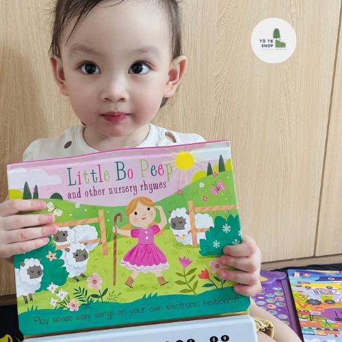 Đàn piano cho bé, sách âm thanh Piano sound book, bộ quà tặng cực hay, cực bổ ích dành cho bé.